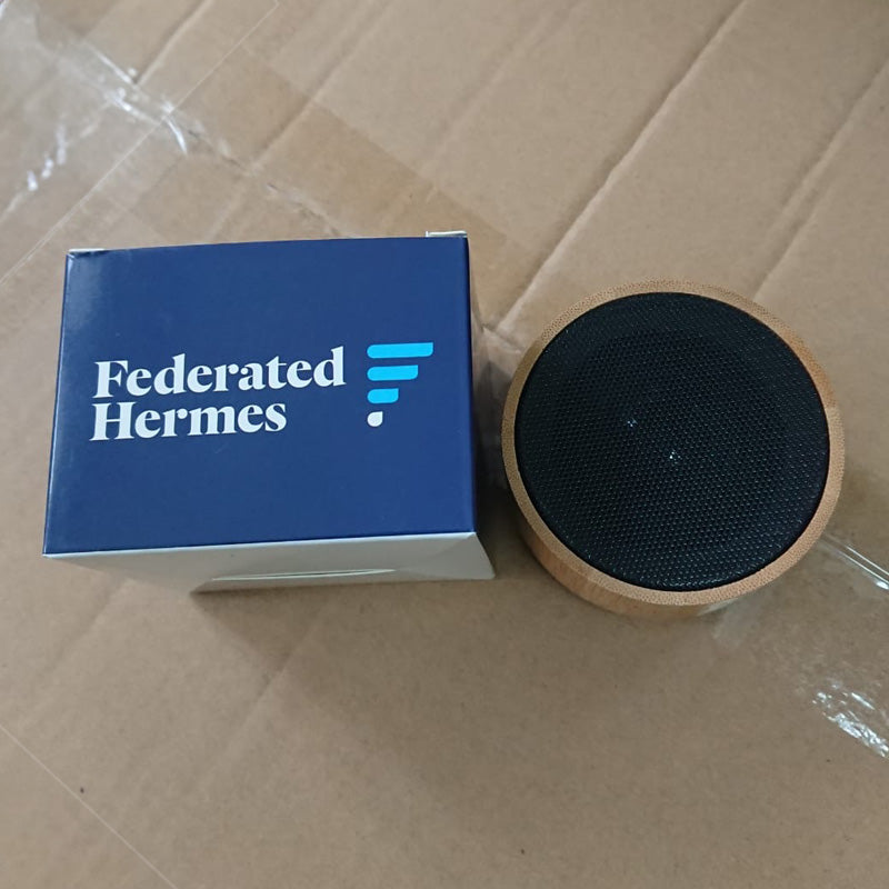Federated Hermes 3W Wireless Bamboo Speaker