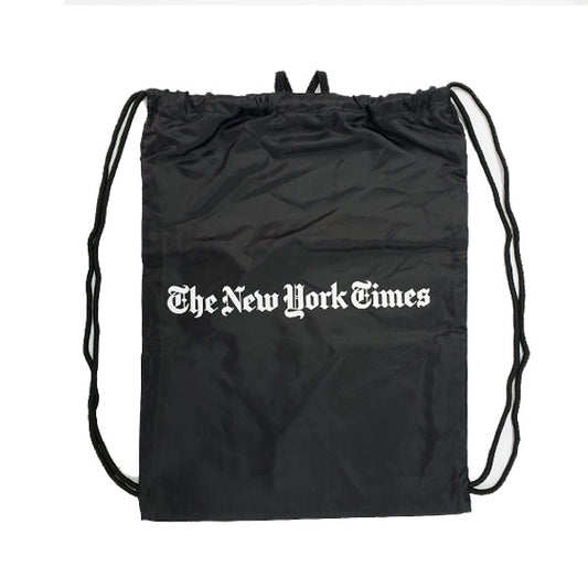 NYT - Drawstring Bag